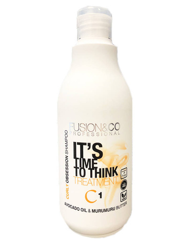 Fusion&CO It`s Time To Think Tretment C1 Curly Shampoo Szampon do Włosów Kręconych 500ml